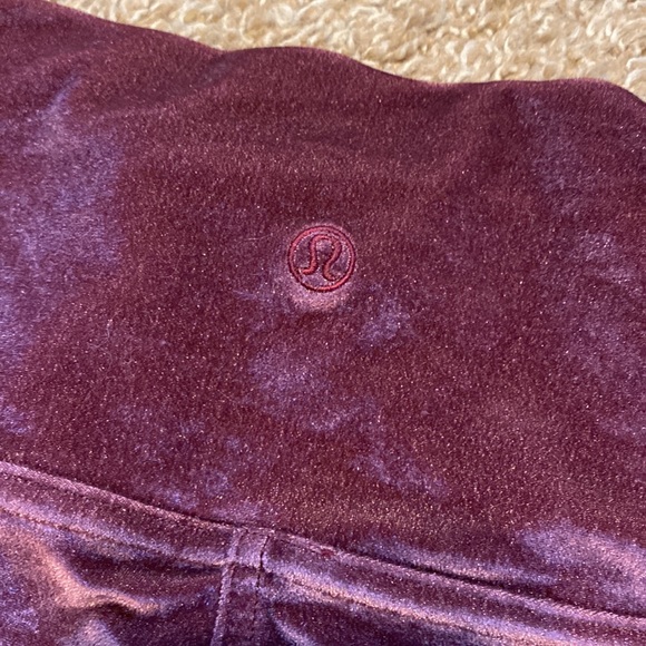 Lululemon Wunder Under Velvet Lounge Special Edition - Picture 8 of 9